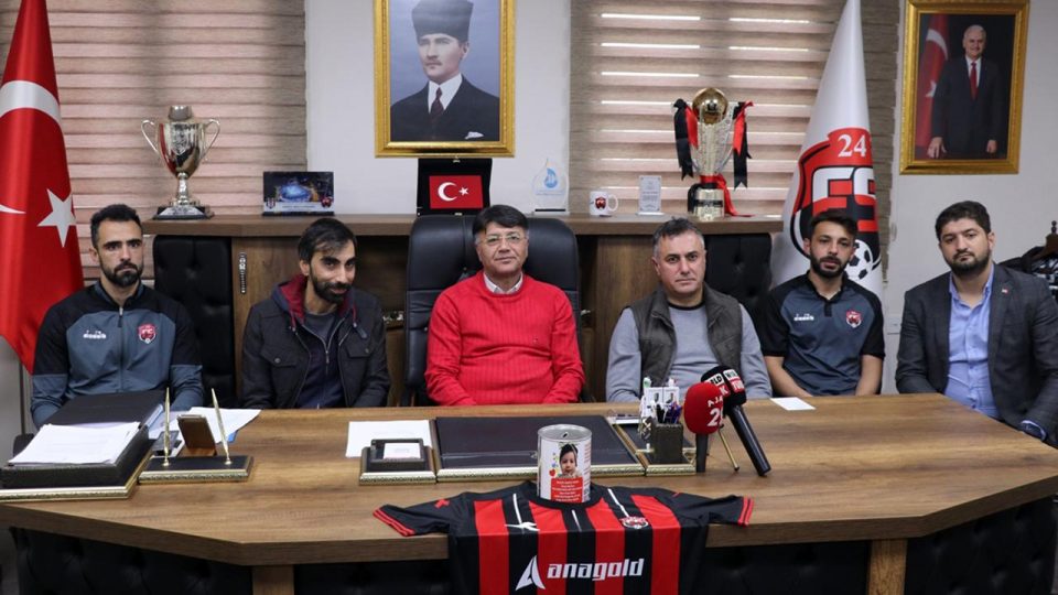 Anagold 24 Erzincanspor’dan SMA’lı bebeğe destek